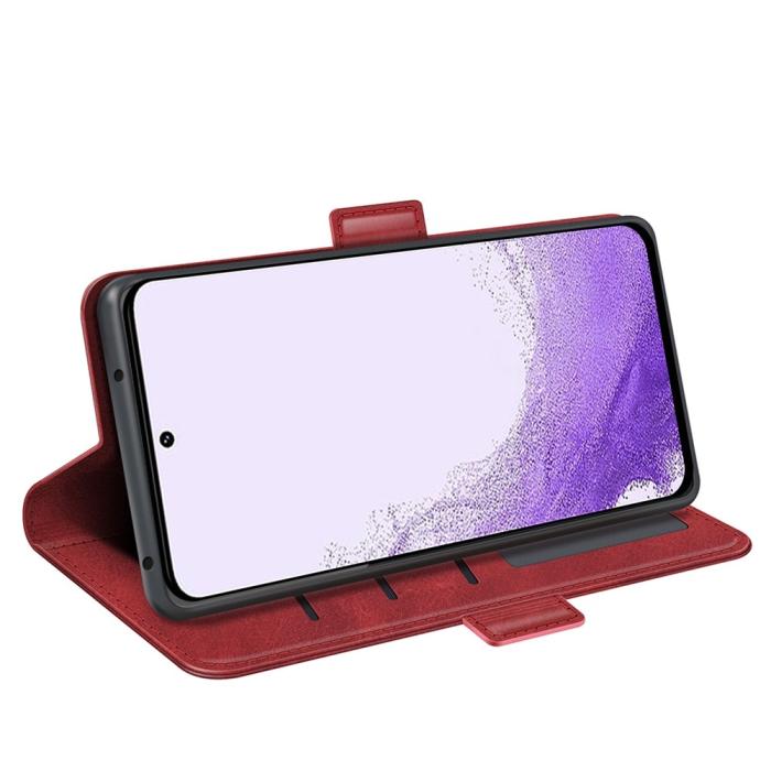 Bild 3, Samsung Galaxy S23 Fodral Med Magnetisk Stängning Röd