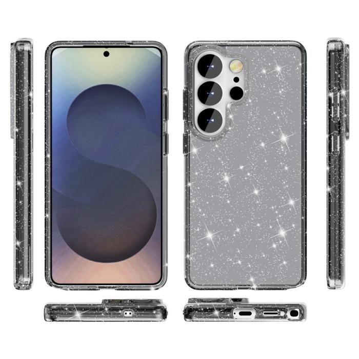 Bild 5, Samsung Galaxy S26 Ultra Skal Glitter TPU Svart