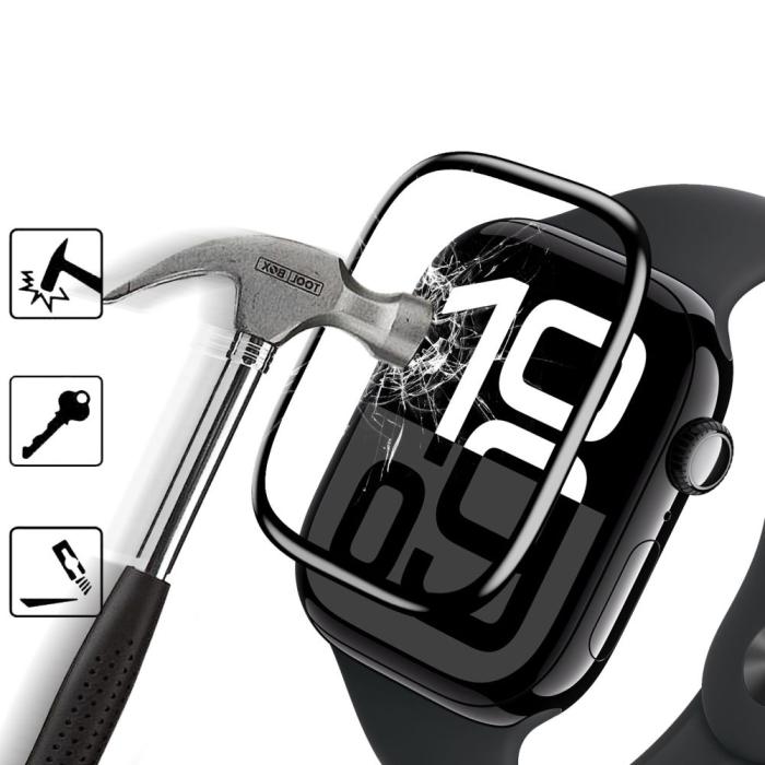 Bild 4, HOFI Garmin Venu 2 Skärmskydd Pro+ Hybrid Glas Svart