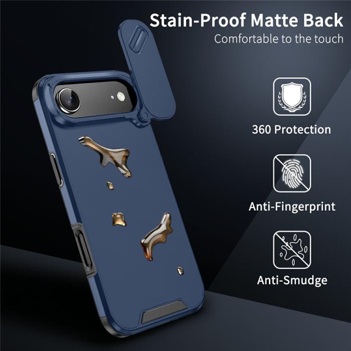 Bild 4, iPhone Air Skal Hybrid Armor CamCover Blå
