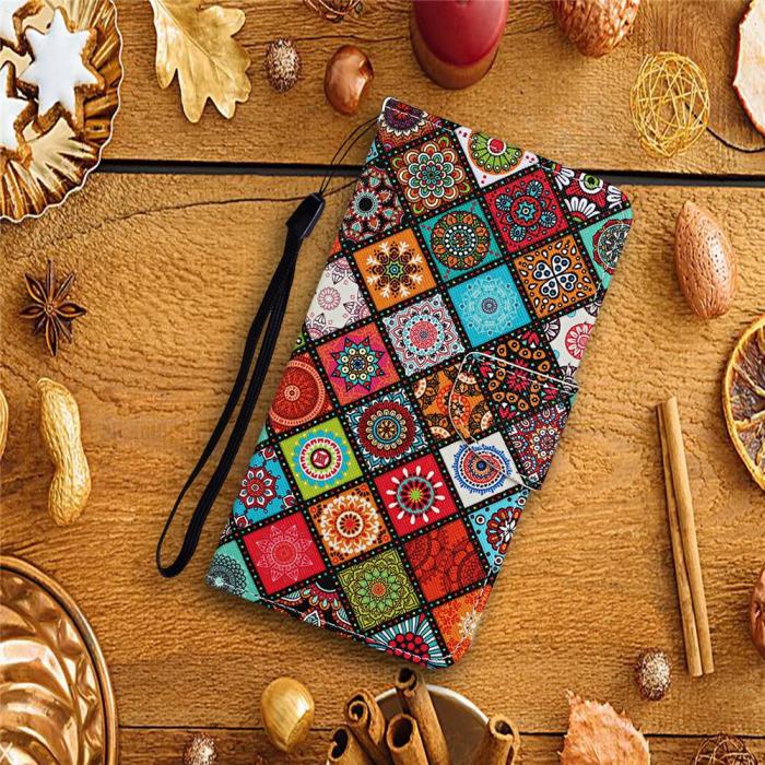 Bild 6, Samsung Galaxy S26 Fodral Med Tryck Mandala Blommor