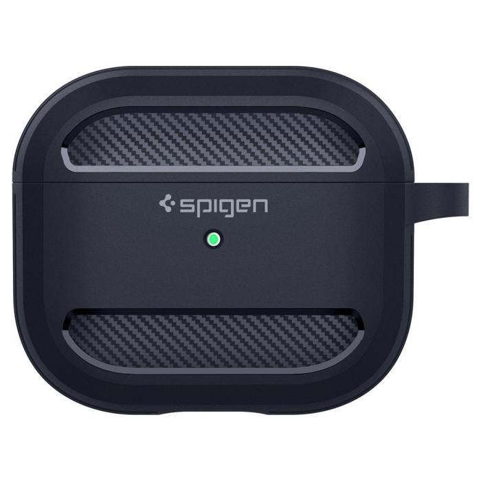 Bild 3, Spigen Apple AirPods 3 (2021) Skal Rugged Armor Charcoal Grey