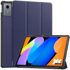 Lenovo Idea Tab Fodral Tri-Fold L&auml;der M&ouml;rk Bl&aring;