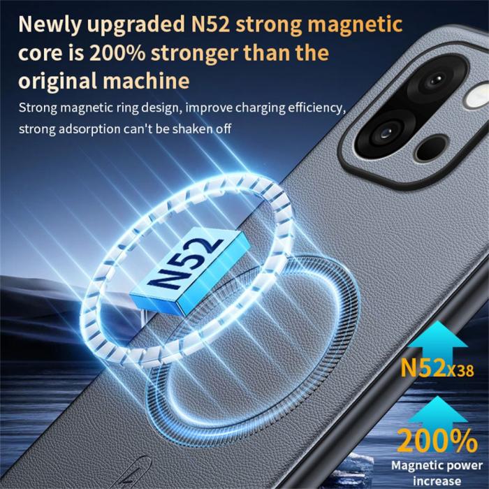 Bild 4, OnePlus 15 Skal MagSafe Läder Svart