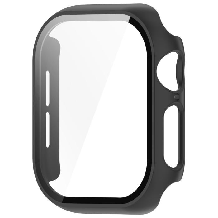 Bild 2, Apple Watch 10 42 mm Skal Med Skärmskydd Härdat Glas Svart