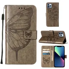 iPhone 15 Pro Max Fodral Fj&auml;ril Tryck Gr&aring;