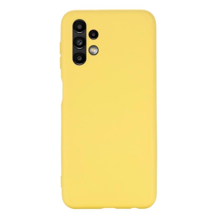 Bild 3, Samsung Galaxy A13 4G Skal Silikon Liquid Gul
