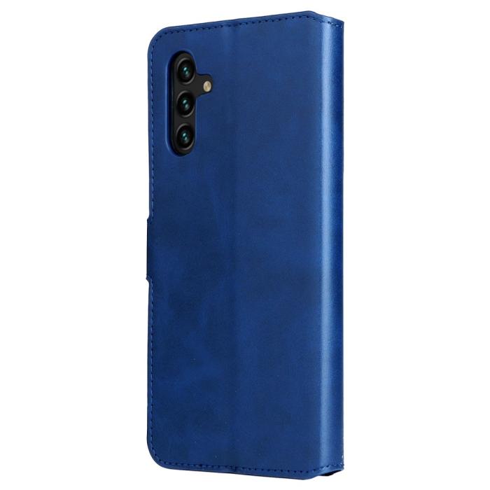 Bild 3, Samsung Galaxy A04s / A13 5G Fodral Klassiskt Läder Blå