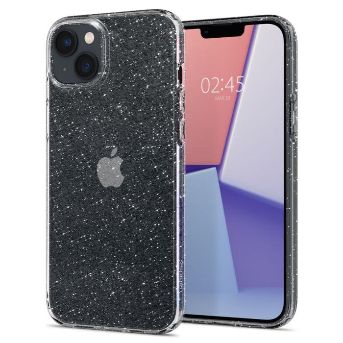 Bild 1, Spigen iPhone 15 Plus / 14 Plus Skal Liquid Crystal Glitter