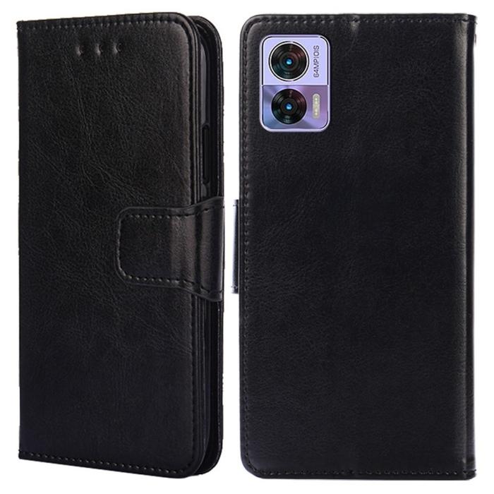 Bild 1, Motorola Edge 30 Neo 5G Fodral PU-Läder Svart