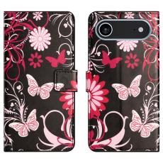 iPhone Air Fodral Med Tryck Blommor / Fj&auml;rilar