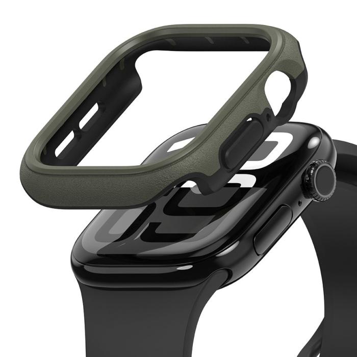 Bild 2, Ringke Apple Watch 10 (46 mm) Skal Onyx Mörk Grön