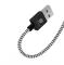 DUX DUCIS 3M Lightning Kabel Quick Charge - Svart/Vit