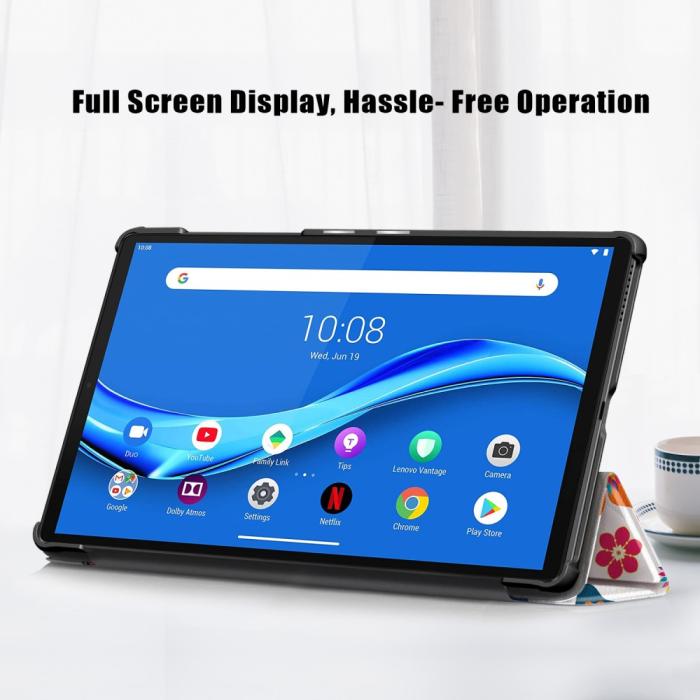 Bild 4, Lenovo Tab M10 HD (2nd Gen) - Tri-Fold Fodral - Fjärilar