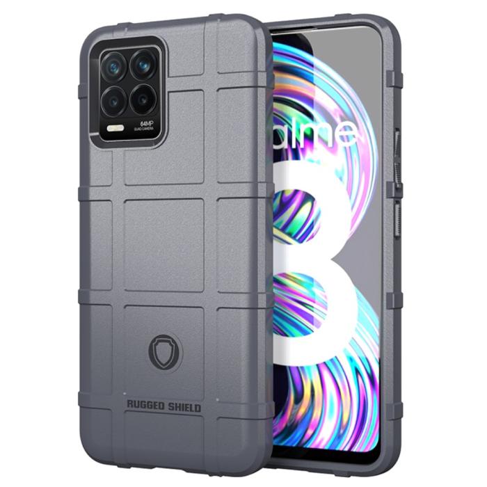 Bild 1, Realme 8 / 8 Pro - Robust Skal - Grå