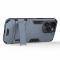 iPhone 13 Pro - Armor Hybrid Skal Kickstand - Navy Blue