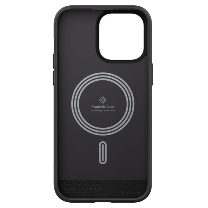 Bild 3, Spigen Caseology iPhone 14 Pro Skal MagSafe Parallax Matt Svart