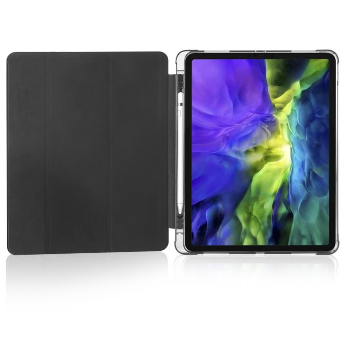 Bild 4, iPad Pro 12.9 (2018/2020) - Tri-Fold med pennhållare - Svart