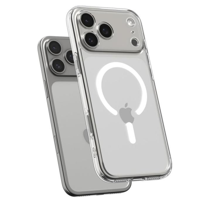 Bild 5, Spigen iPhone 17 Pro Skal MagSafe Ultra Hybrid Transparent