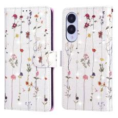Samsung Galaxy S25 Edge Fodral RFID Sm&aring; Blommor