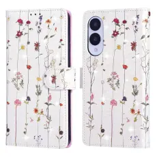 Samsung Galaxy S25 Edge Fodral RFID Sm&aring; Blommor