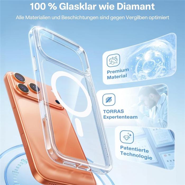 Bild 3, iPhone 18 Pro / 17 Pro Skal MagSafe Anti-Yellow