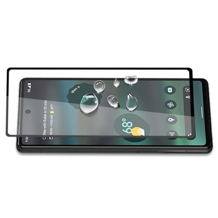 Bild 4, AMORUS Google Pixel 6A 2-PACK Skärmskydd Heltäckande