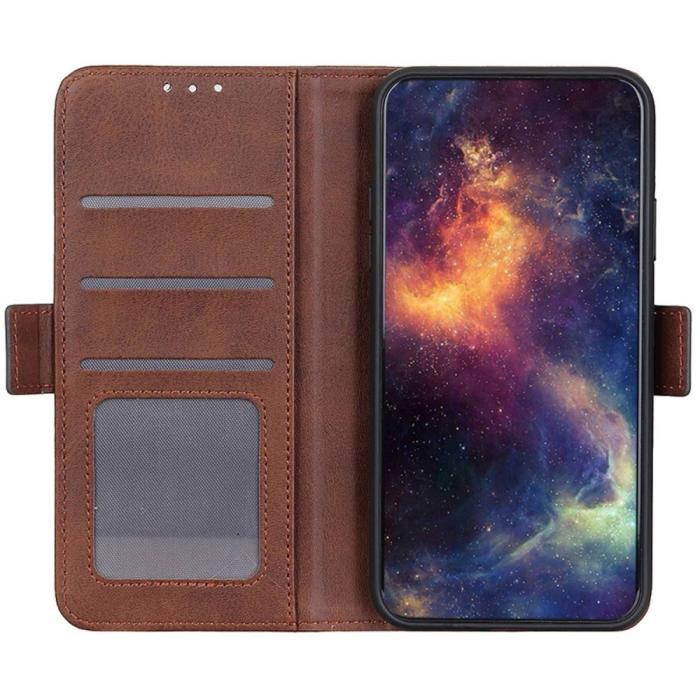 Bild 2, Galaxy A34 5G Fodral Med Magnetisk Stängning Brun