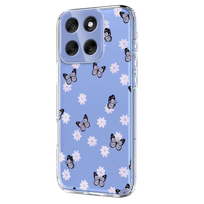 Bild 2, Motorola Moto G86 5G Skal Med Tryck Fjärilar