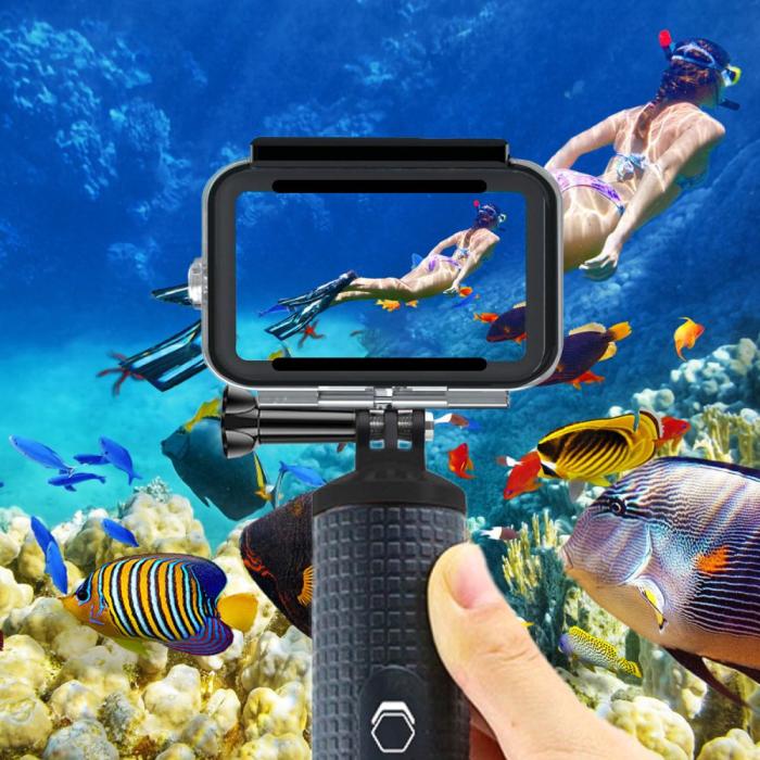 Bild 4, Tech-Protect GoPro Hero 9-13 Vattentät Fodral Transparent