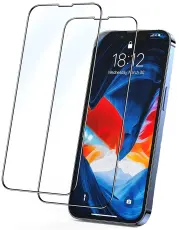 [2-Pack] iPhone 14 Pro Max Helt&auml;ckande Sk&auml;rmskydd i H&auml;rdat Glas