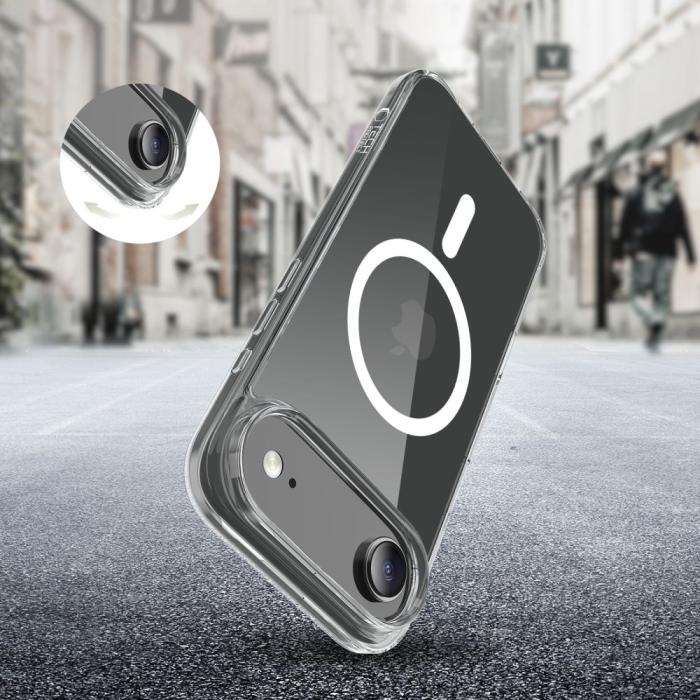 Bild 3, Tech-Protect iPhone Air Skal MagSafe FlexAir Hybrid Transparent