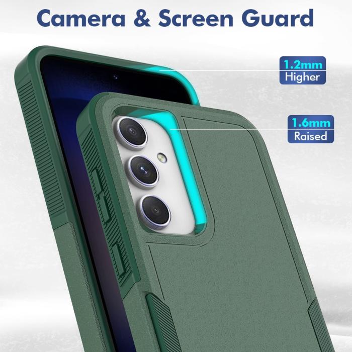 Bild 5, Samsung Galaxy S23 FE Skal Dual Hybrid Mörk Grön