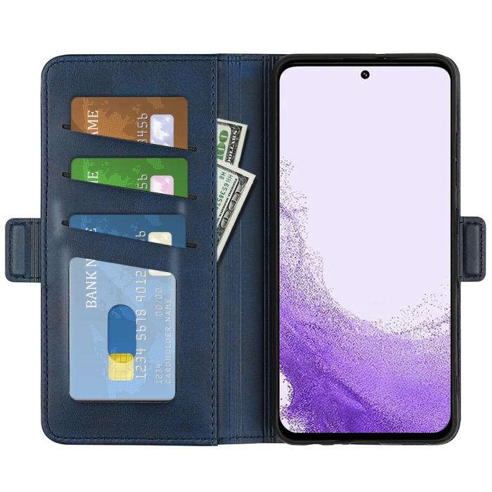 Bild 2, Samsung Galaxy S23 Fodral Med Magnetisk Stängning Blå