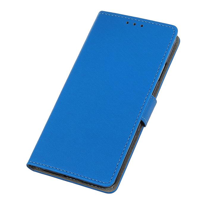 Bild 6, Motorola Moto G200 Fodral Solid Läder Blå