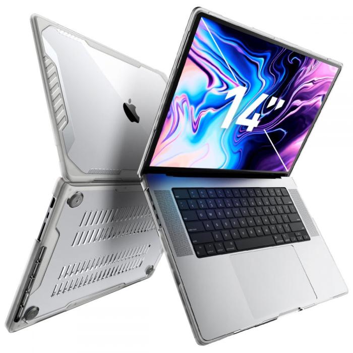 Bild 1, Supcase MacBook Pro 14 2021-2023 Skal Unicorn Beetle Transparent