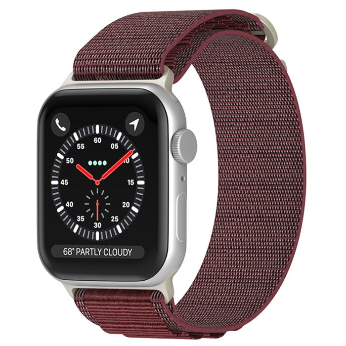 Bild 2, Apple Watch 38/40/41 mm Armband Alpine Pro Loop Burgundy