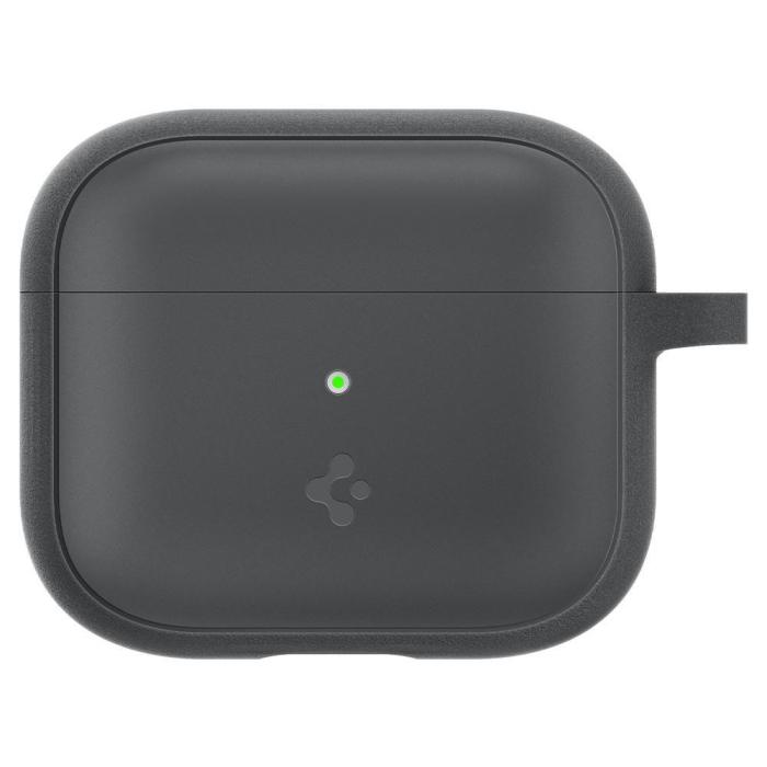 Bild 3, Spigen Apple AirPods 3 (2021) Skal Silikon Fit Charcoal