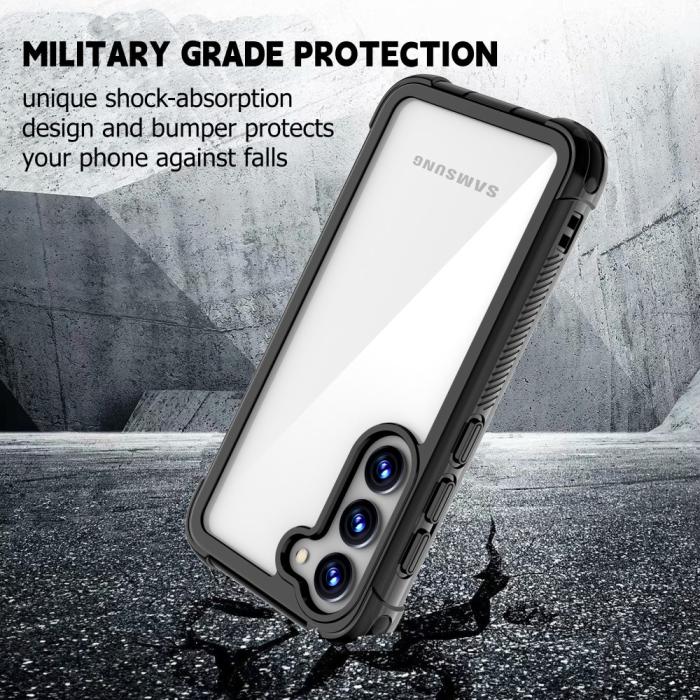 Bild 4, Samsung Galaxy S23 Skal Shockproof Hybrid Svart