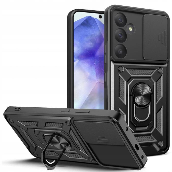 Bild 1, Tech-Protect Galaxy A55 5G Skal CamShield Pro Svart