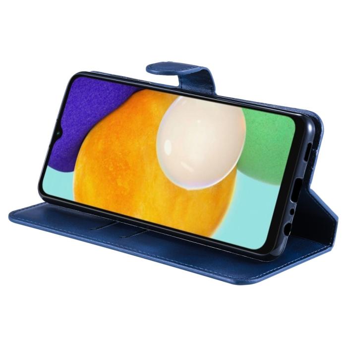 Bild 5, Samsung Galaxy A04s / A13 5G Fodral Klassiskt Läder Blå