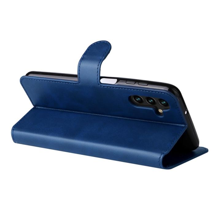 Bild 6, Samsung Galaxy A04s / A13 5G Fodral Klassiskt Läder Blå