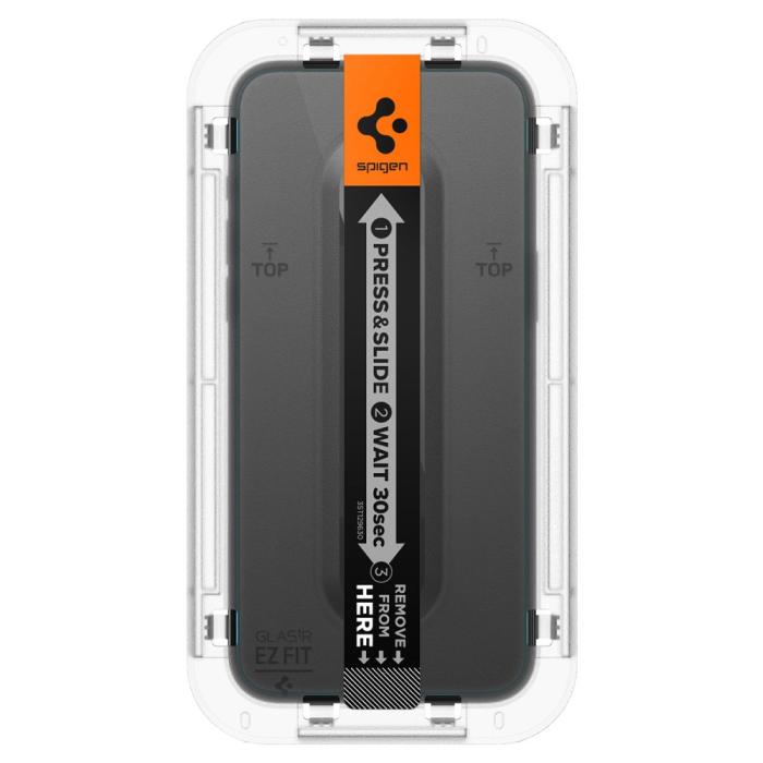 Bild 5, Spigen iPhone 15 Pro GLAS.tR 