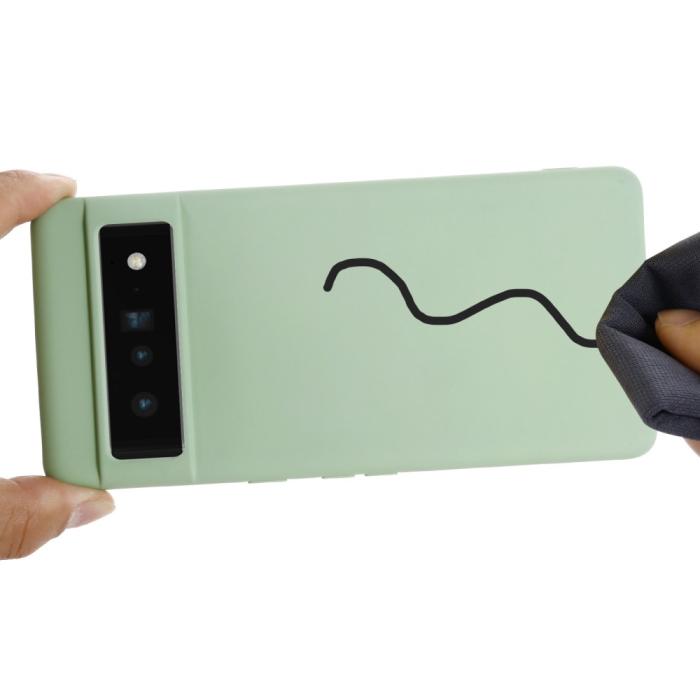Bild 6, Google Pixel 7 Pro Skal Liquid Silikon Grön