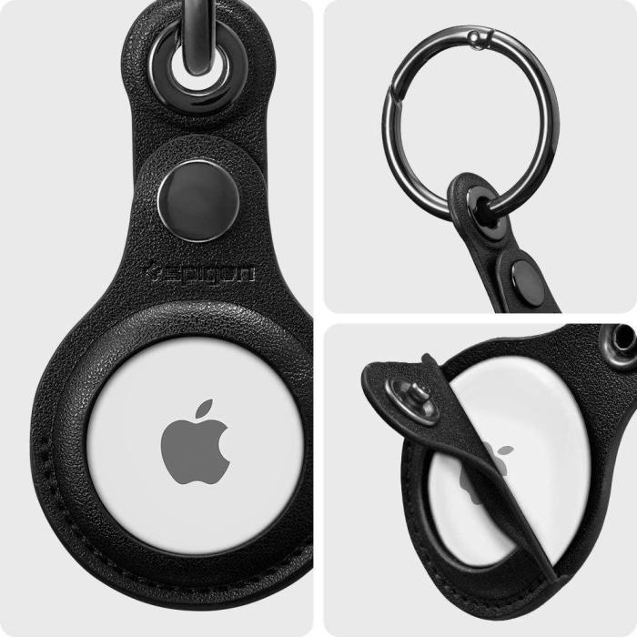 Bild 2, Spigen Valentinus Apple AirTag Hållare - Svart
