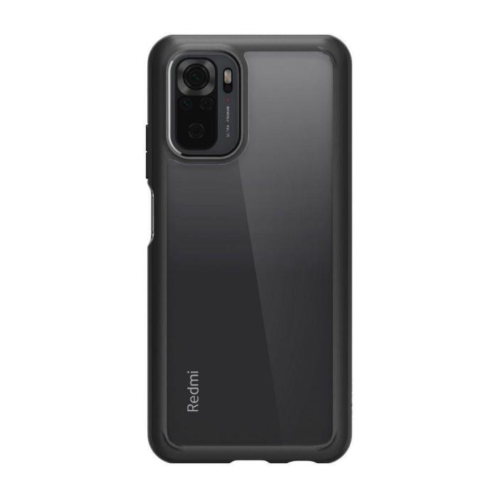 Bild 4, Xiaomi Redmi Note 10S - Spigen Ultra Hybrid Skal - Matt Svart