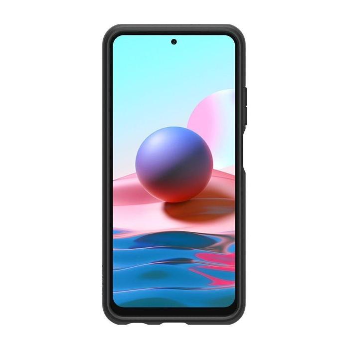 Bild 5, Xiaomi Redmi Note 10S - Spigen Ultra Hybrid Skal - Matt Svart