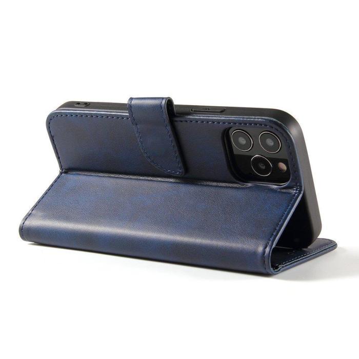 Bild 3, Xiaomi Redmi Note 10S - Läder Fodral Solid - Blå