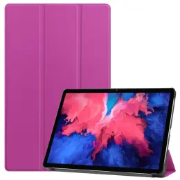 Lenovo Tab P11 / P11 Plus - Tri-Fold Läder Fodral - Lila