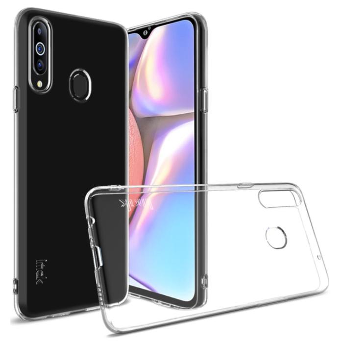 Bild 1, Samsung Galaxy A20s - IMAK Transparent TPU Skal